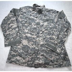 US Army ACU camo Combat Uniform Coat Shirt NSN# 8415-01-519-8610 XLarge -Long